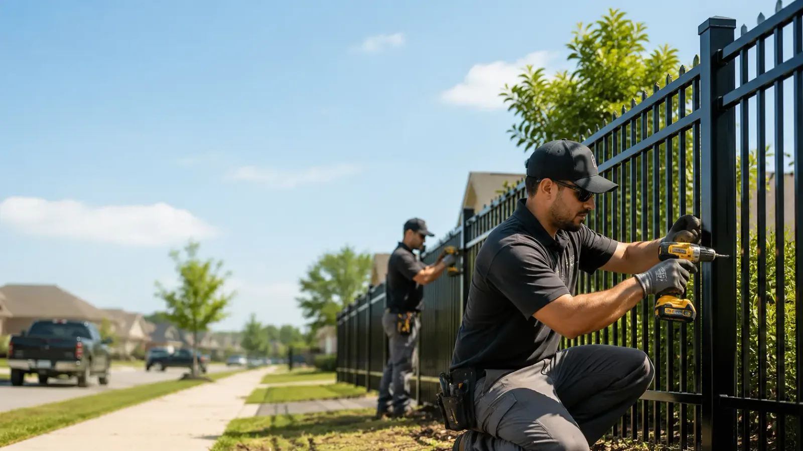 Metal Fence Installation in Warrior, AL